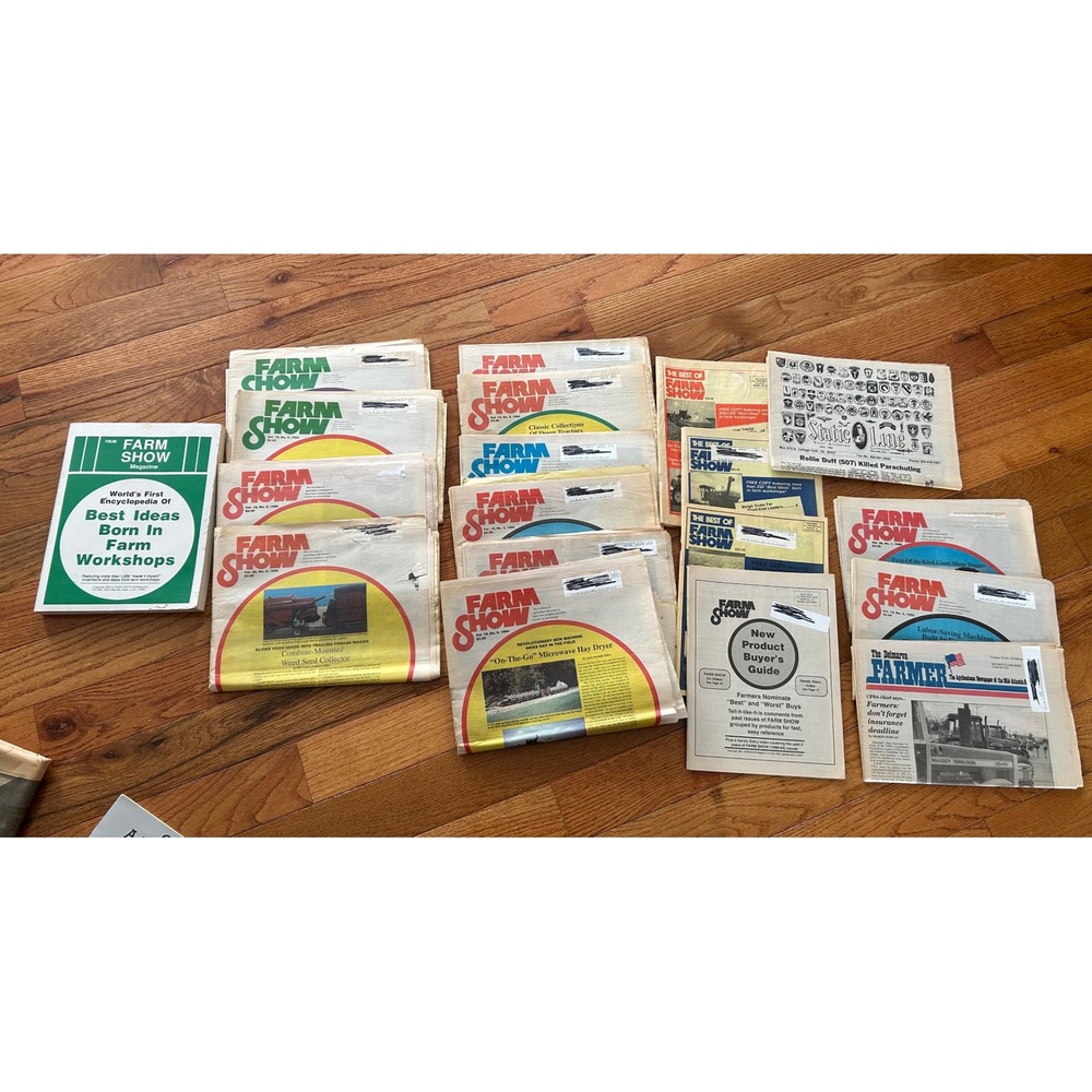 Vintage Farm Show Magazine Lot 1990s Encyclopedia Best Ideas Buyer Guide 18pc